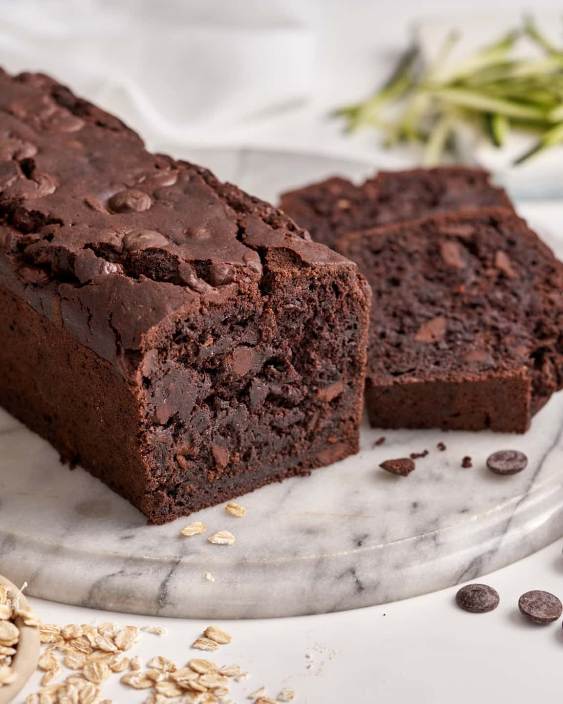 Chocolate Zucchini Loaf 2