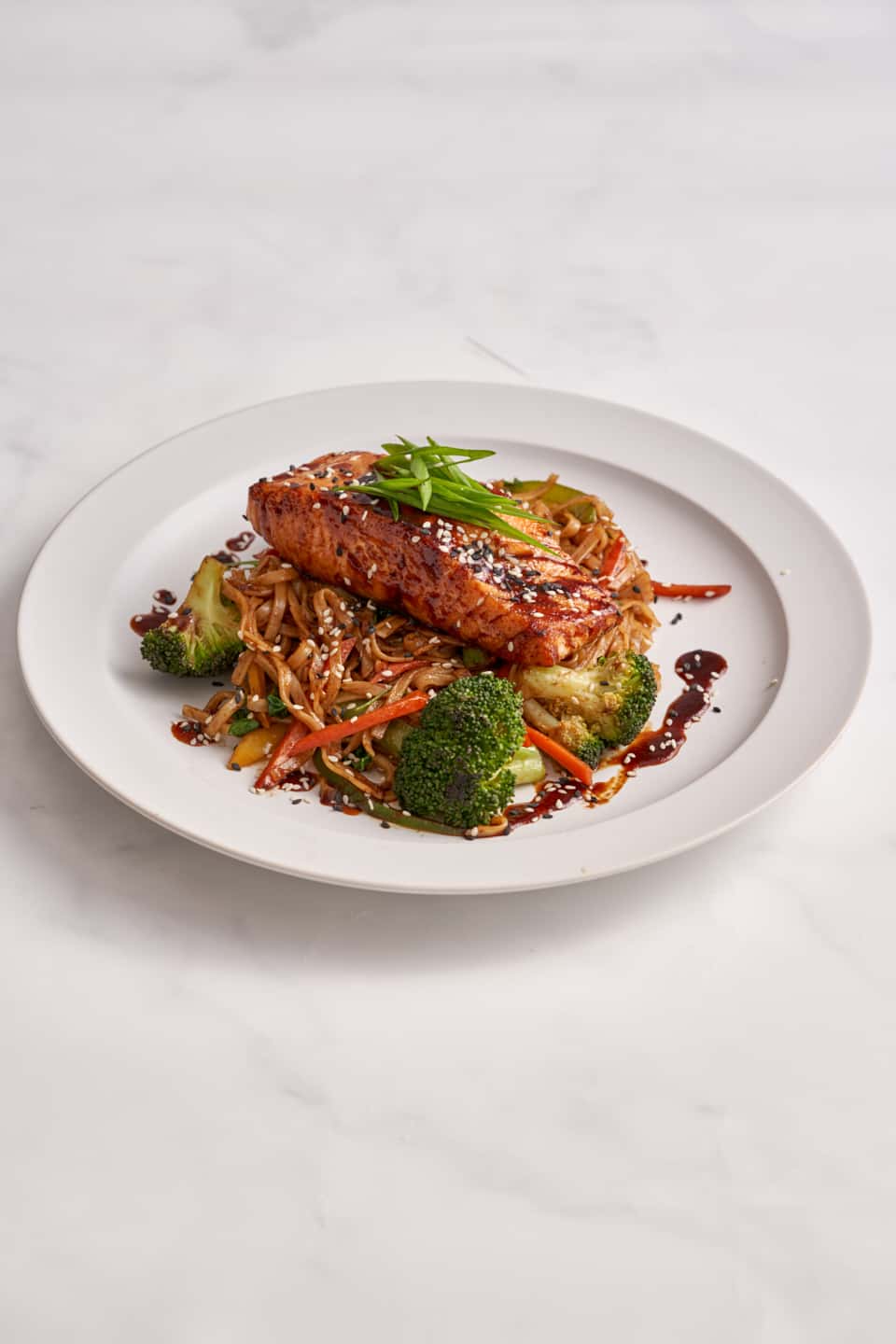 Salmon Teriyaki with Noodles 4
