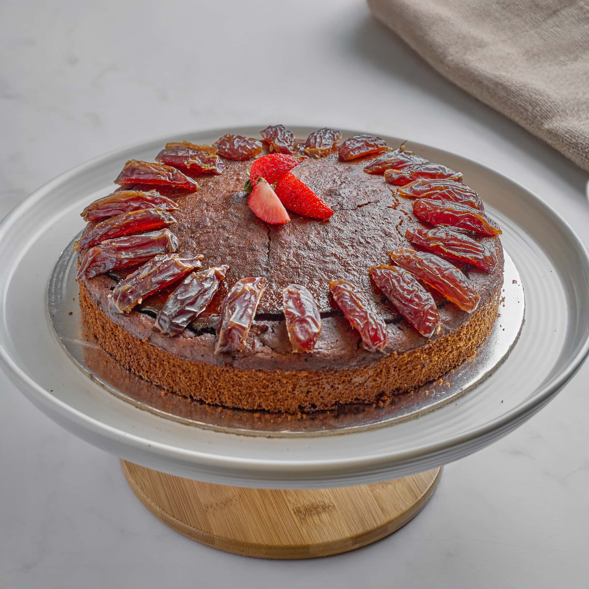 Golden Date Cake