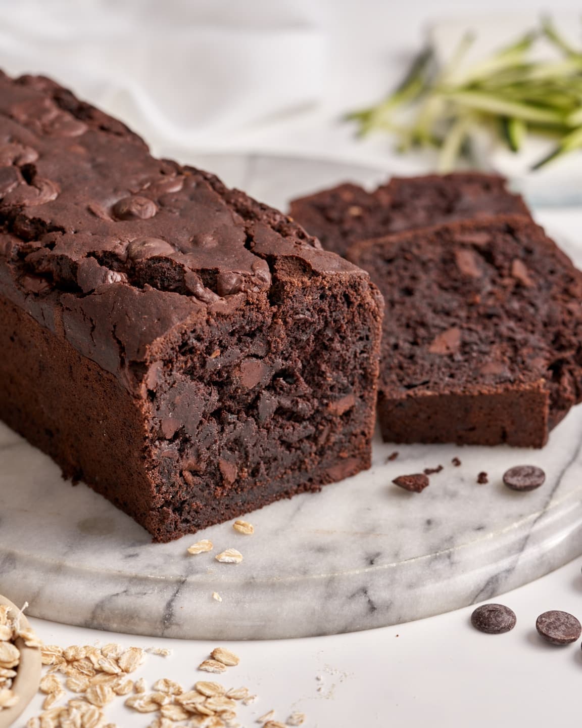 Chocolate Zucchini Loaf 2