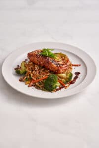 Salmon Teriyaki with Noodles 4