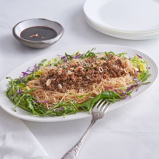 beef noodle salad