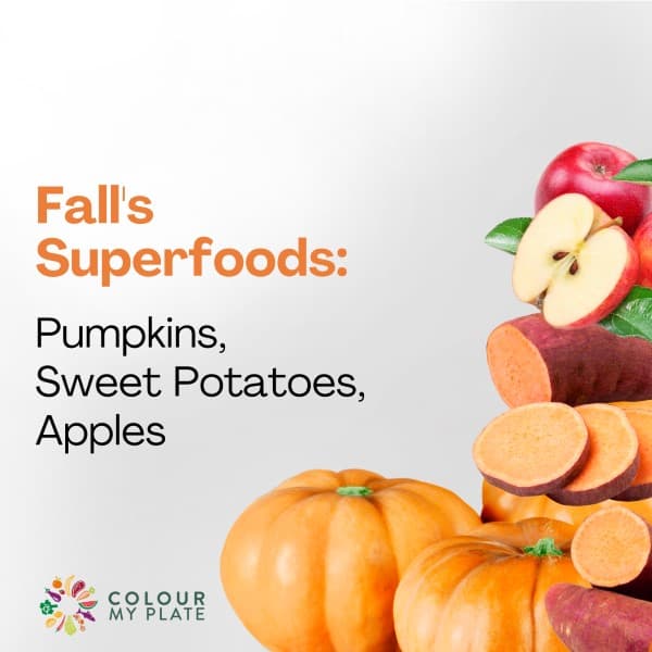 Fall Superfoods: Pumpkins, Sweet Potatoes, Apples