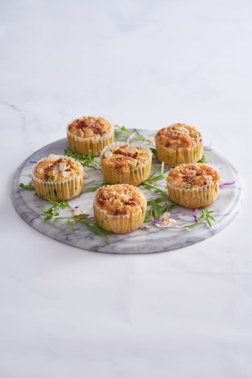 Spinach Cheese Muffins