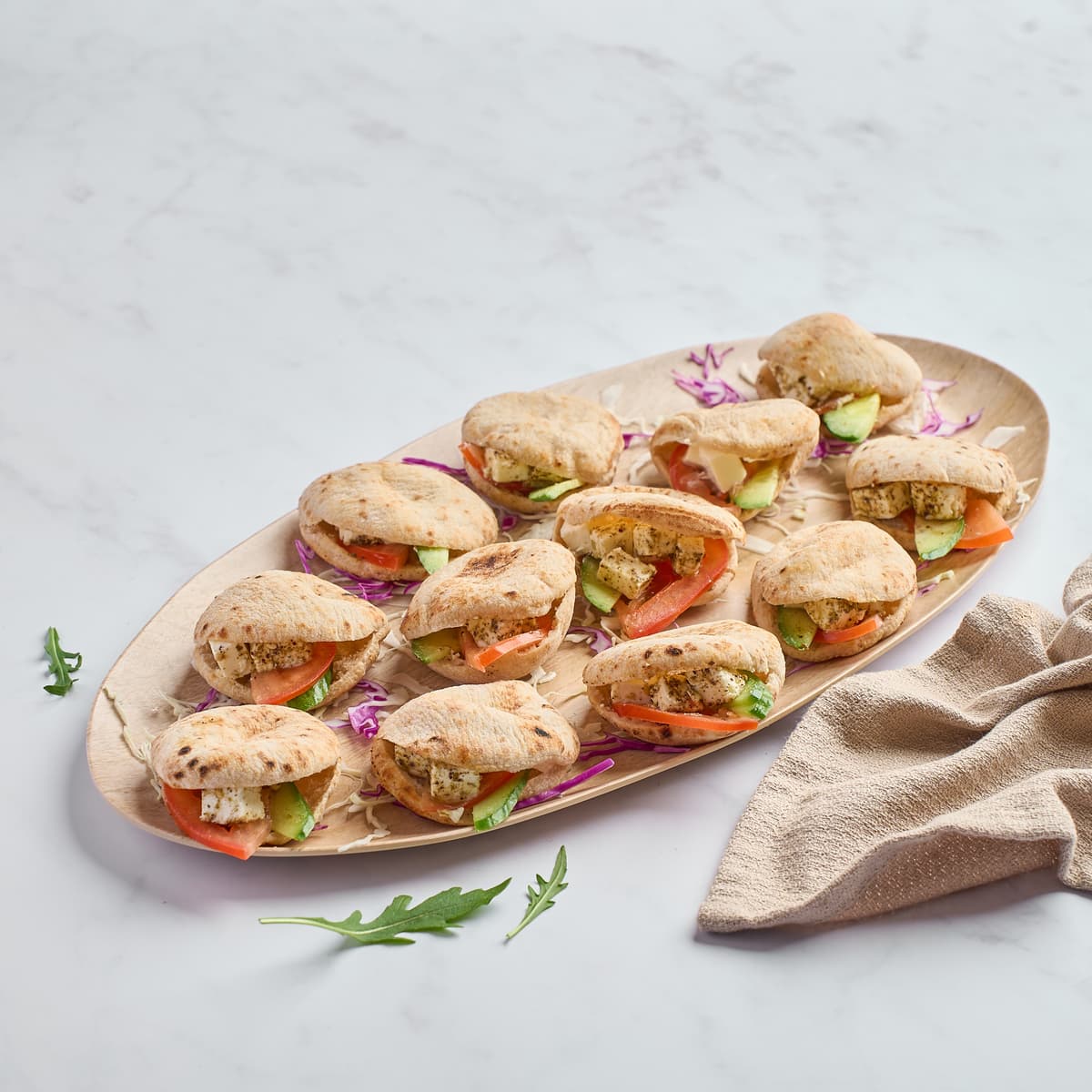 Feta Zaatar & Cucumber Pockets
