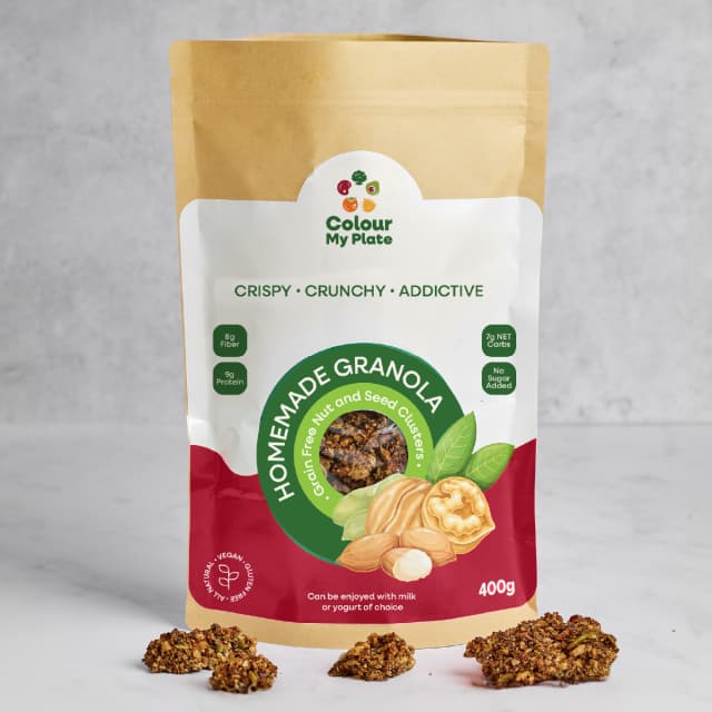 Grain-Free Nut and Seed Clusters Granola
