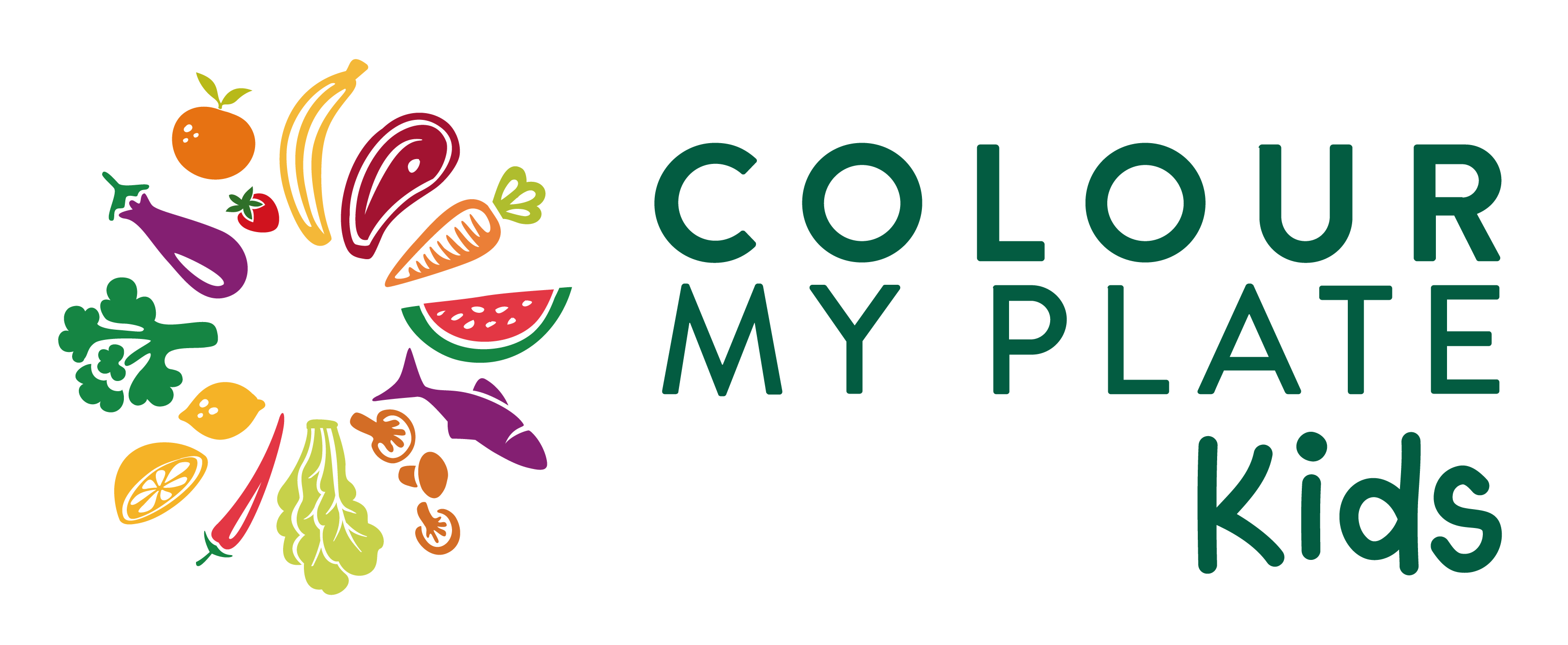 colour my plate Kids logo