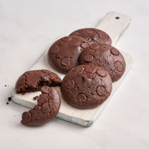 Double Chocolate Chewy Tahini Cookies