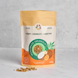 Crunchy Orange Coconut and Vanilla Granola