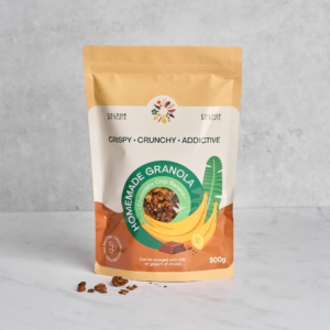 Chocolate Chip Banana Granola