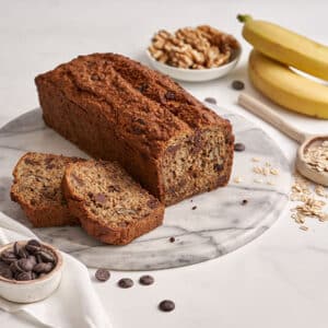 Chocolate Chip Walnut Banana Bread