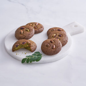 Almond Pistachio Moringa Cookies