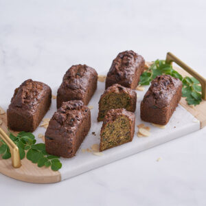 Chocolate Chip Mini Moringa Banana Bread