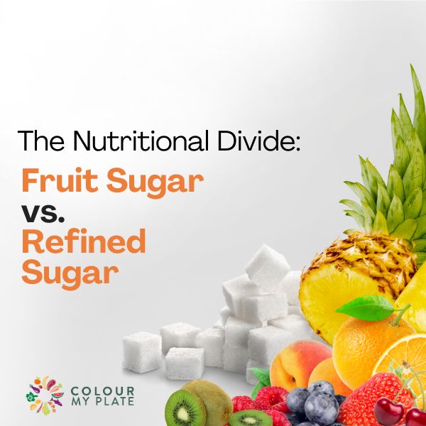 The Nutritional Divide: Fruit Sugar vs. Refined Sugar