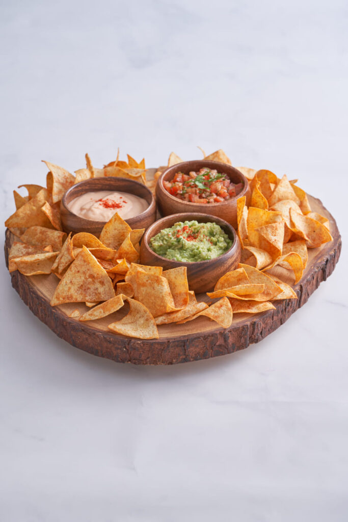 Homemade Chips and Dips