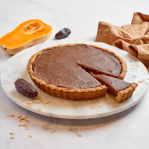 Cinnamon Date Pumpkin Pie