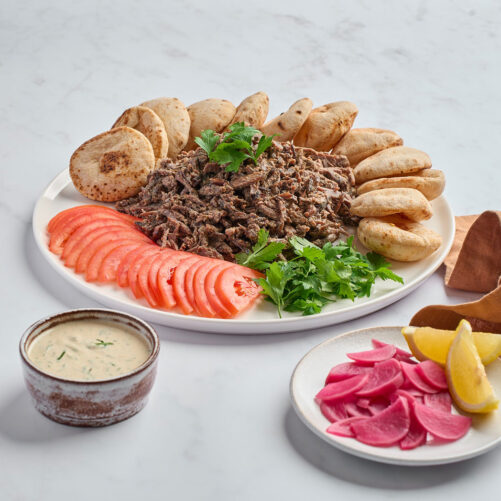 Beef Shawarma platter