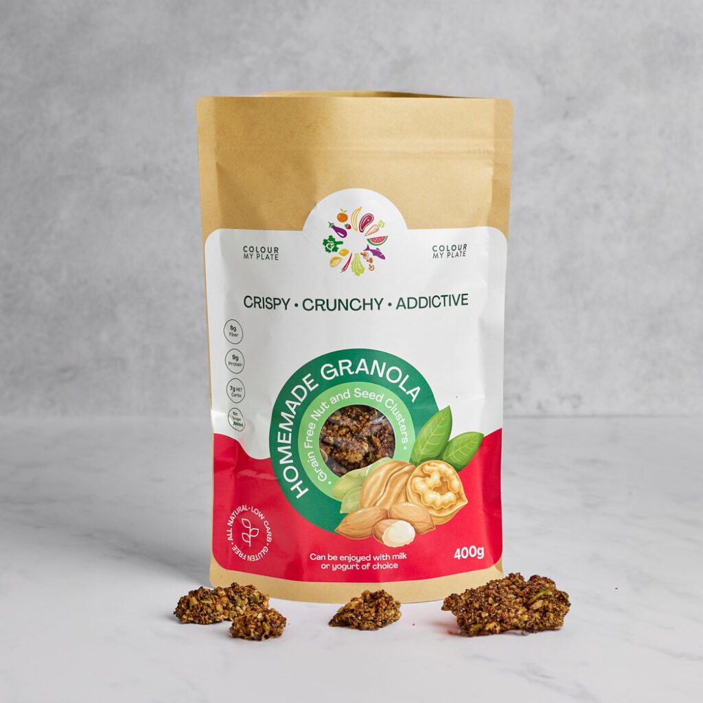 Grain-Free Nut and Seed Clusters Granola