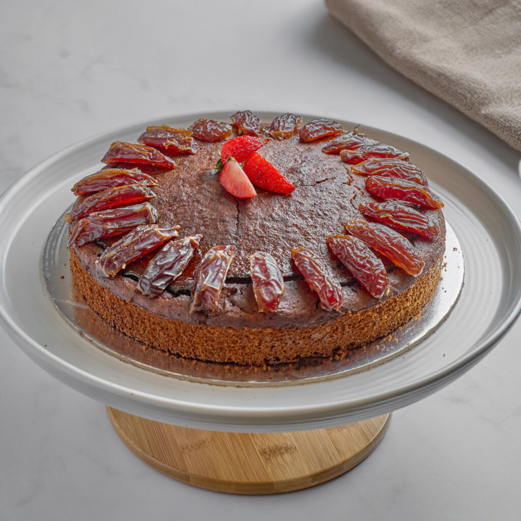 Golden Date Cake